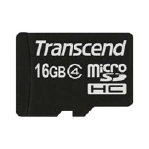  TRANSCEND SDHC CARD MICRO 16GB CLASS 4  