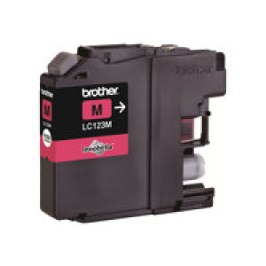 BROTHER Tinte LC-123MBP Magenta Blister 