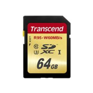  TRANSCEND SDXC UHS-I U3 64GB  