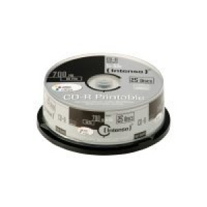  CD-R 700MB 25er Spindel 52x bedruckbar  