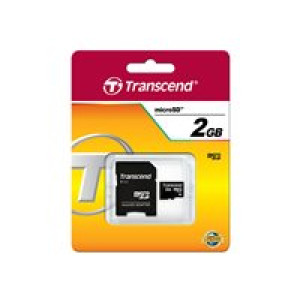 TRANSCEND Micro SDCard 2048MB SDSlot Adapter Retail