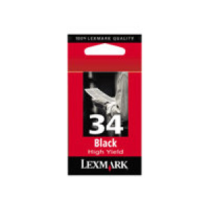 LEXMARK Cartridge No. 34 Schwarz Tintenpatrone 