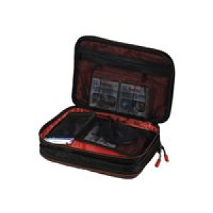 HAMA Fancy. Typ: Camera filter pouch, Produktfarbe: Schwarz, Rot, Material: Polytex