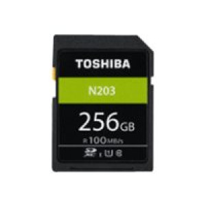  TOSHIBA SD Card 256GB Toshiba UHS-1 High Speed   N203      /R100  