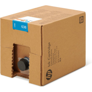 HP 638 10L Cyan Stitch Ink Cartridge 