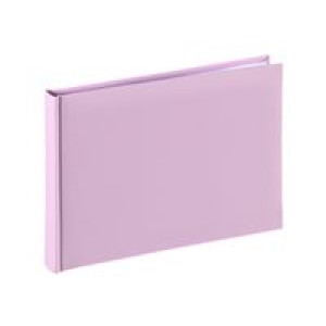 HAMA Fine Art Buchalbum 24x17 36 weiße Seiten flieder