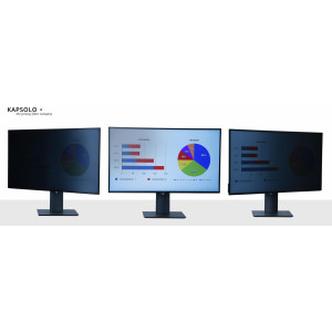 KAPSOLO 2-Wege Plug In Blickschutzfilter für 43,18cm (17,0'') Wide 16:10 