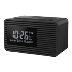PANASONIC RC-D8EG-K sw Radiowecker DAB+,2 Weckzeiten,Favoritentaste