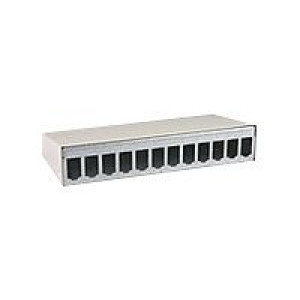 BTR NETCOM BTR E-DAT modul 16er AP-Gehäuse reinweiss