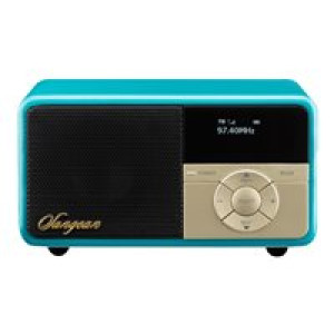 SANGEAN DDR-7X Tischradio DAB+, UKW AUX, Bluetooth® Tastensperre, wiederaufladbar Grün