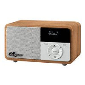SANGEAN DDR-7X Tischradio DAB+, UKW AUX, Bluetooth® Tastensperre, wiederaufladbar Holz (hell