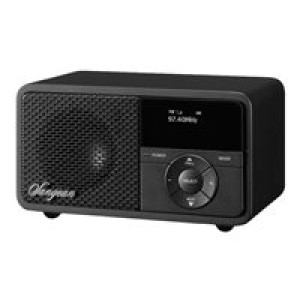 SANGEAN DDR-7X Tischradio DAB+, UKW AUX, Bluetooth® Tastensperre, wiederaufladbar Schwarz