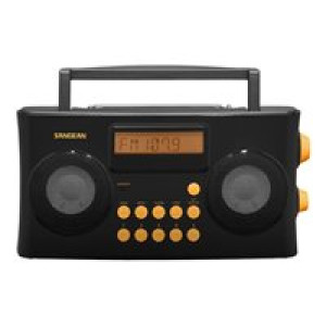 SANGEAN PR-D17 Taschenradio UKW, AM, FM AUX Sprachausgabe, Fühlbare Tasten, Weckfun