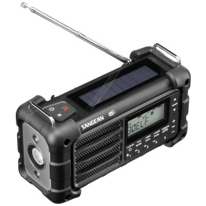 SANGEAN MMR-99 Outdoorradio DAB+, DAB, UKW Notfallradio, Bluetooth® Solarpanel, spr