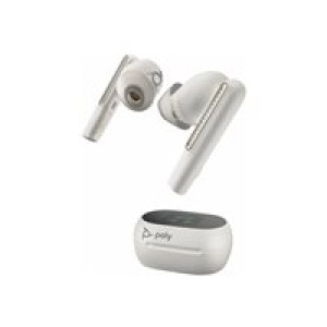 HP Poly Voyager Free 60/60+ White Earbuds 2 Pieces
