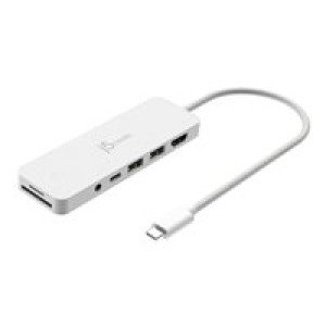 J5 CREATE JCD373EW-N Umweltfreundlicher USB-C-Hub mit mehreren Anschlüssen 