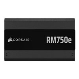 CORSAIR RM750e (2024) (schwarz, 1x 12 Pin High Power GPU, 1x PCIe, Kabel-Management, 750 Watt) 