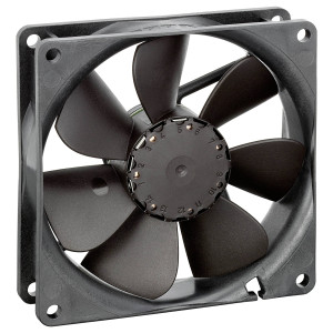  PAPST EBM Papst 3414NM Axiallüfter 24 V/DC 70 m³/h (L x B x H) 92 x 92 x 25 mm Zubehör 