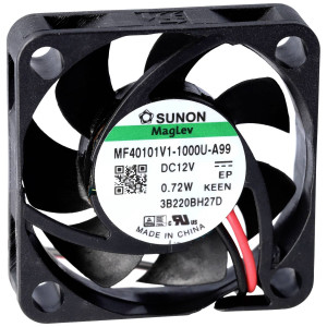  SUNON EF40101BX-1000U-A99 Axiallüfter 12 V/DC 16.98 m³/h (L x B x H) 10 x 40 x 40 mm Zubehör 