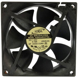  ADDA AQ0924HB-A71GL(05NEUM) Axiallüfter 24 V/DC (L x B x H) 92.5 x 92.5 x 25 mm Zubehör 