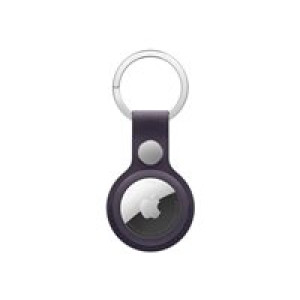 APPLE AirTag FineWoven Key Ring - Midnight Purple