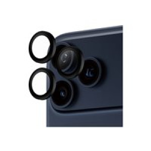 PANZERGLASS Hoops Black Camera Lens Protector iPhone 17 Pro | iPhone 17 Pro Max | iPhone 16 Pro | 16 