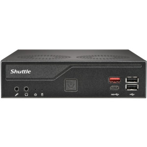 SHUTTLE Barebone slim DH810 Intel/SO-DDR5/black 