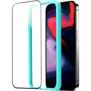 ESR Tempered-Glass Displayschutzglas Apple iPhone 15 Pro 1 St. Anti-Fingerprint, kratzfest