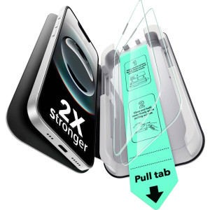 ESR Tempered-Glass Displayschutzglas Apple iPhone 16e 1 St. kratzfest