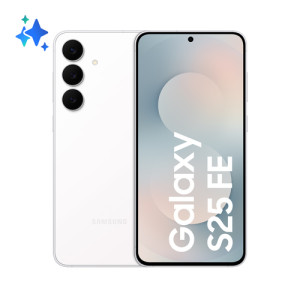 SAMSUNG Galaxy S25 FE 128GB (White, Android, 8 GB) 