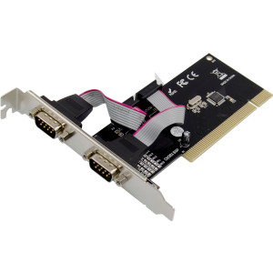 INLINE PCI Schnittstellenkarte, 2x RS232 seriell, CH351Q 