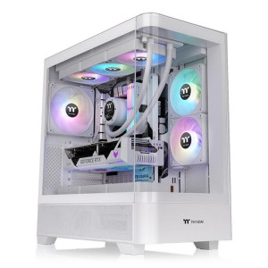 THERMALTAKE View 290 ARGB Snow White Midi Tower ATX Gehäuse Sichtfenster weiß 