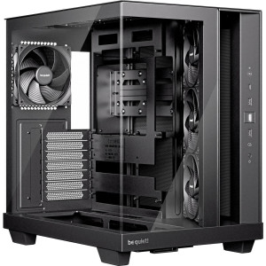 BE QUIET ! Light Base 500 Schwarz Midi Tower Gaming Gehäuse mit Seitenfenster 