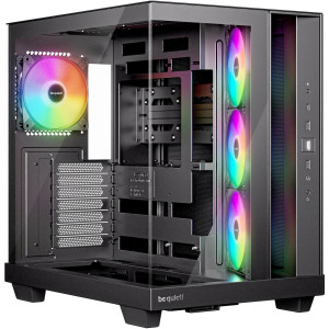 BE QUIET ! Light Base 500 LX Schwarz Midi Tower Gaming Gehäuse mit Seitenfenster 