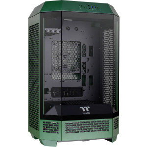 THERMALTAKE The Tower 300 Micro-ATX Gehäuse mit Sichtfenster Racing Green 