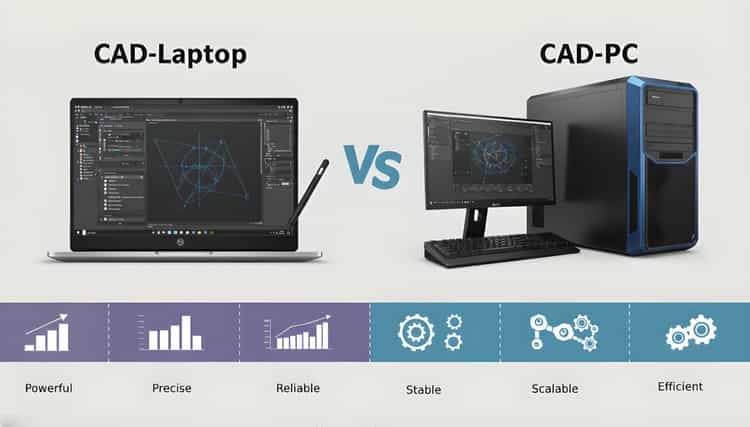 CAD-Laptop vs. CAD-PC – Mobilität oder Rechenpower?