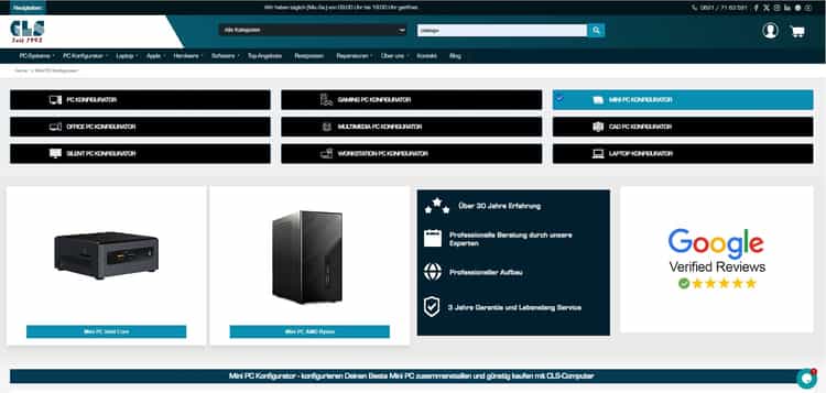Mini PC Konfigurator: Kompakte Power für Gaming und Büro