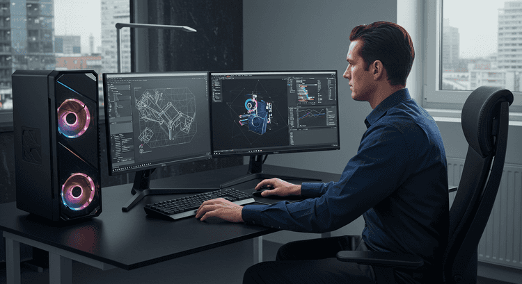 Workstation-PC – Maximale Leistung für professionelle Herausforderungen