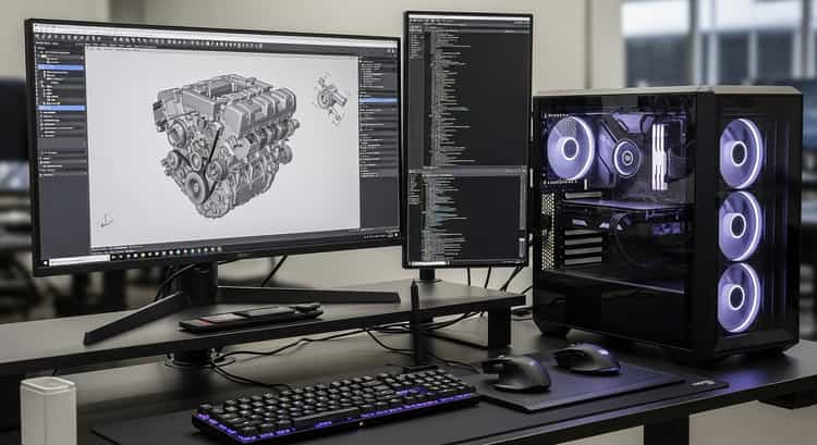 Entfalte deine Designkraft: CLS CAD-PCs mit Threadripper & RTX 5090