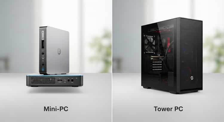 Mini-PC vs. Tower? So findest du den richtigen Computer für dich