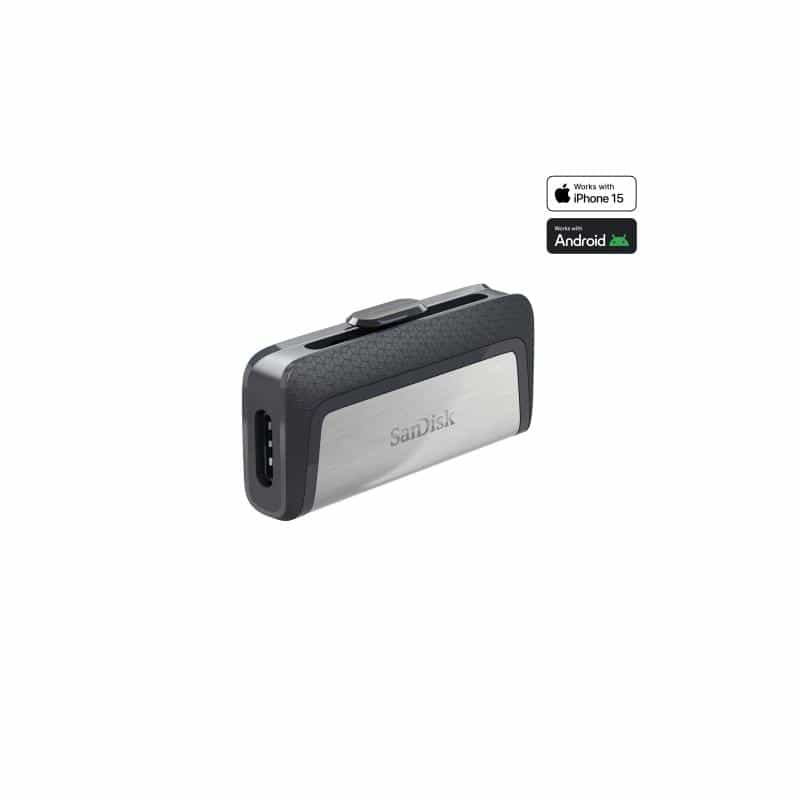 SANDISK Drive USB Ganda Ultra Tipe-C 256 GB USB-Stick USB Type-A / USB Type-C 3.2 Gen 1 (3.1 Gen 1) SANDISK Drive USB Ganda Ultra Tipe-C 256 GB USB-Stick USB Type-A / USB Type-C 3.2 Gen 1 (3.1 Gen 1)