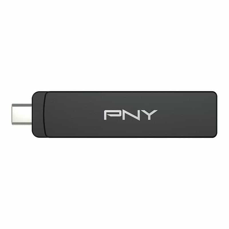 PNY DUO LINK V3 USB-Stick 2 TB USB Type-A / USB Type-C 3.2 Gen 2 (3.1 Gen 2) Schwarz