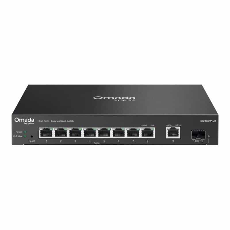 TP-LINK Omada ES210XPP-M2 5-Port 2.5GBASE-T Easy Man. Switch