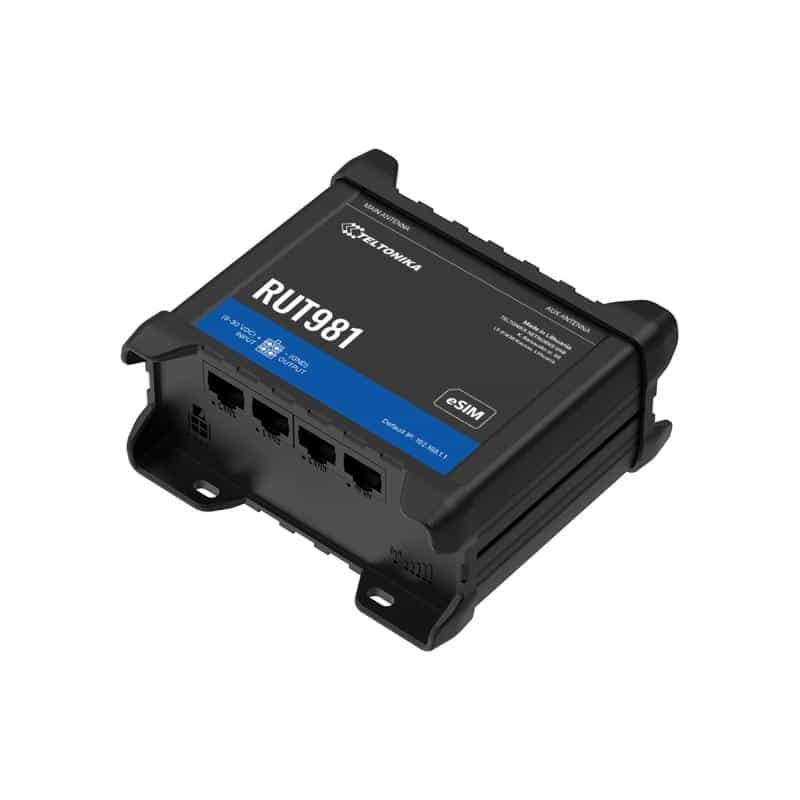 TELTONIKA RUT981 CAT4 LTE Router Dual SIM und eSIM