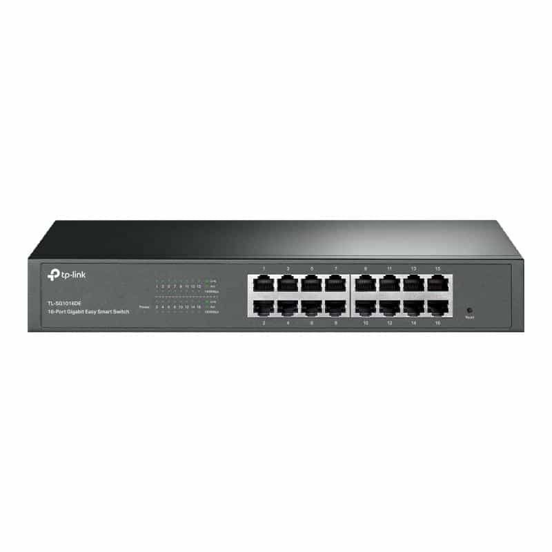 TP-LINK JetStream TL-SG1016DE - Switch - managed - 16 x 10/100/1000