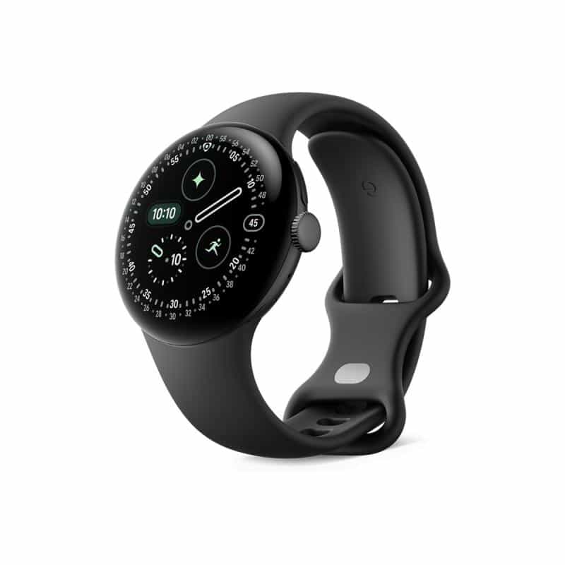 GOOGLE Pixel Watch 4 - 41 mm - Aluminium mattschwarz