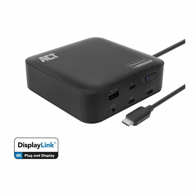 ACT AC7150 laptop-dockingstation und portreplikator Kabelgebunden USB 3.2 Gen 2 (3.1 Gen 2)
