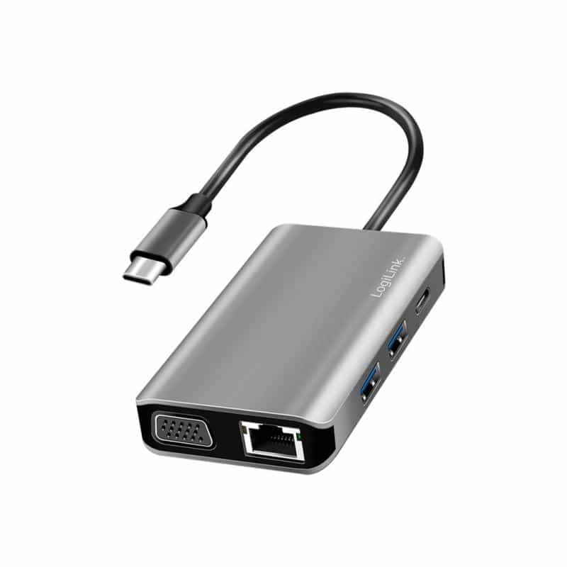 LOGILINK Dockingstation USB 3.2 Gen 1 USB-C 7-Port UA0410