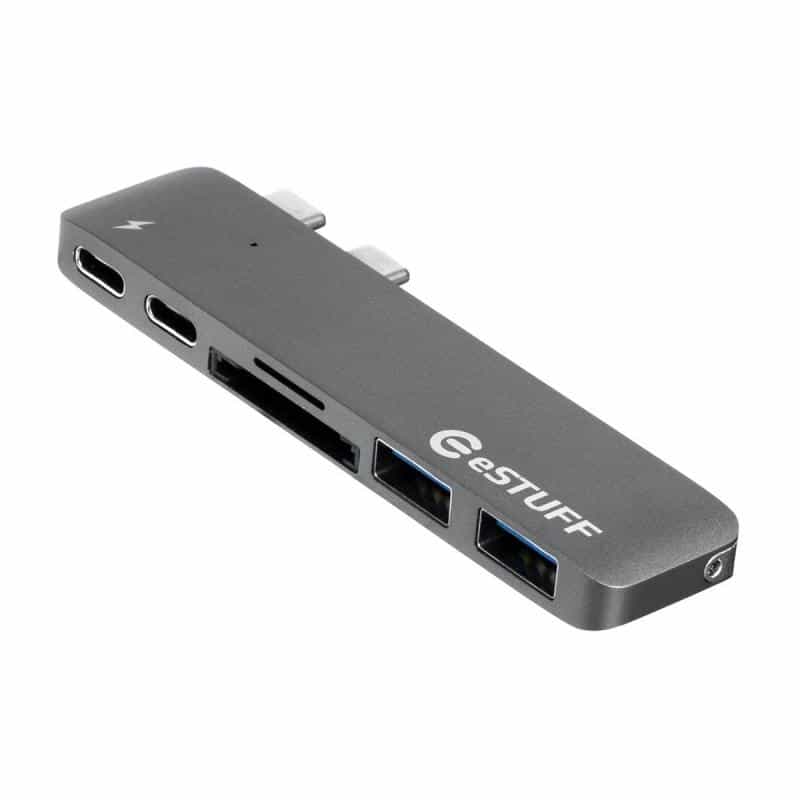 ESTUFF Allure Series Slot-in Hub Pro - Dockingstation - USB-C / Thunderbolt 3