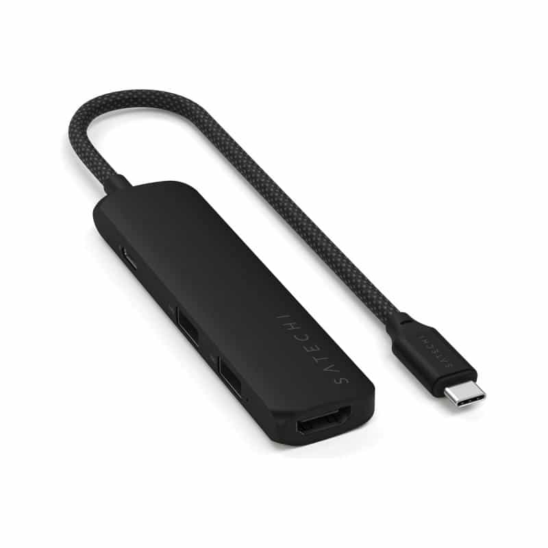 SATECHI 4-in-1 - Dockingstation - USB-C / USB 3.2 Gen 2 x 2 (ST-P4SK)